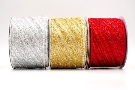 Kimalteleva karkkiraitainen metallilankanauha_KW0385.KW0386.KW0387.KW0388.KW0389 (1)